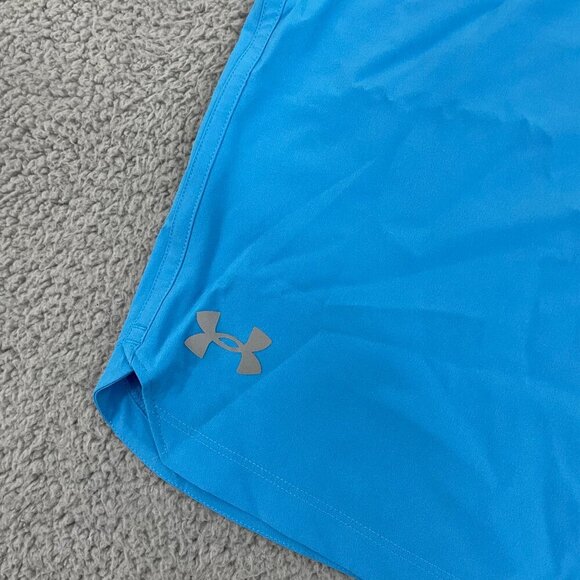 NWT Under Armour Speedpocket Shorts Men XL Blue Lined 9" Athletic Running - Picture 3 of 13
